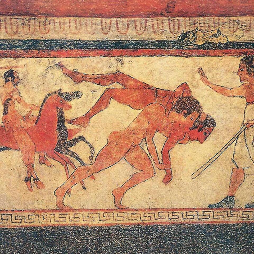 Tomba della Scimmia Lottatori
