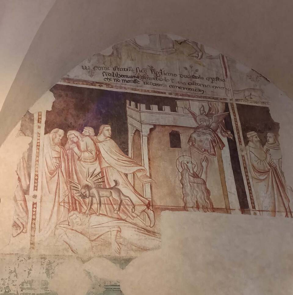 Cappella di Sant'Agnese Firenze Affreschi
